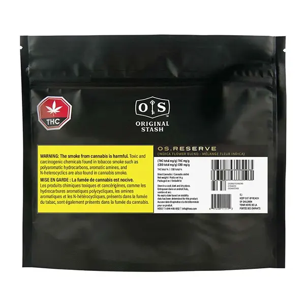 OS.Reserve Indica (Dried Flower) by Original Stash