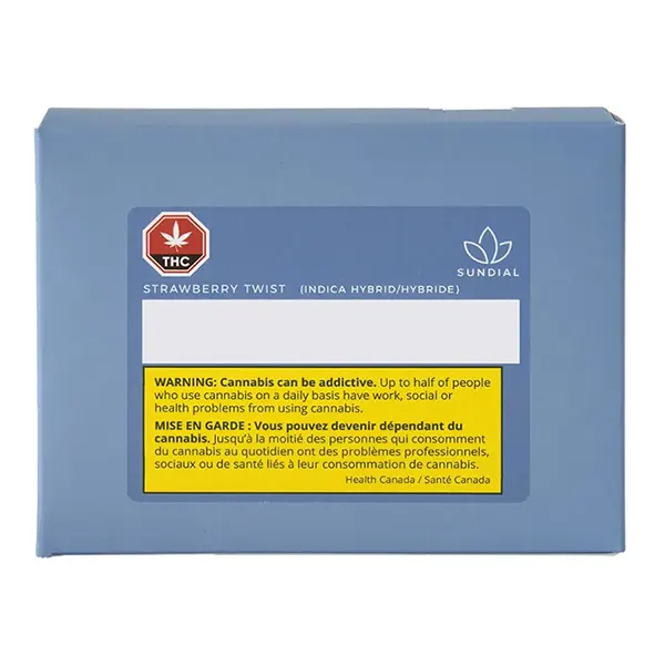 Image for Calm Strawberry Twist Pre-Roll, cannabis all products by Sundial