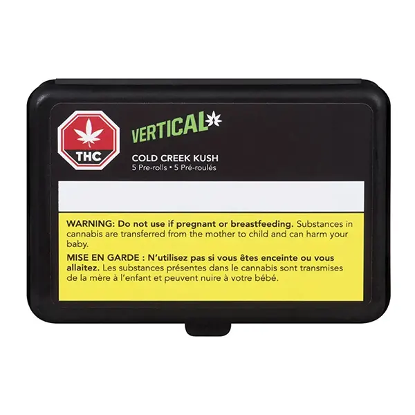 Image for Cold Creek Kush Pre-Roll, cannabis pre-rolls by Vertical