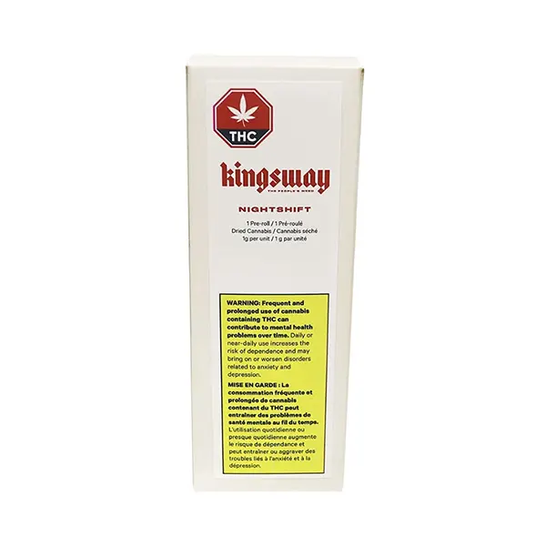 Image for Nightshift Pre-Roll, cannabis all categories by Kingsway