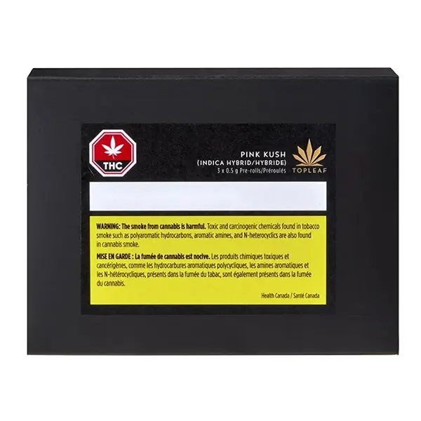 Image for Pink Kush Pre-Roll, cannabis pre-rolls by Top Leaf
