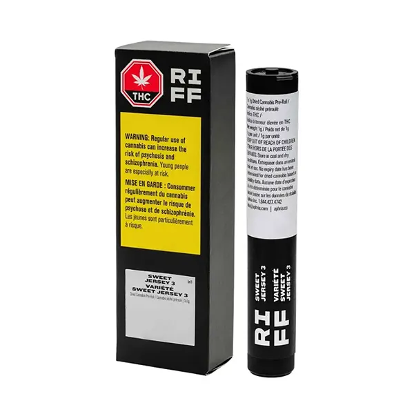 Image for Sweet Jersey 3 Pre-Roll, cannabis all products by RIFF