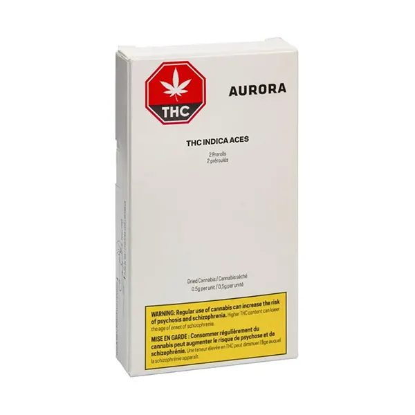 Image for THC Indica Aces Pre-Roll, cannabis all categories by Aurora