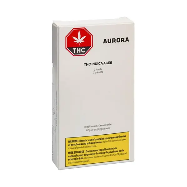 Image for THC Indica Aces Pre-Roll, cannabis all products by Aurora