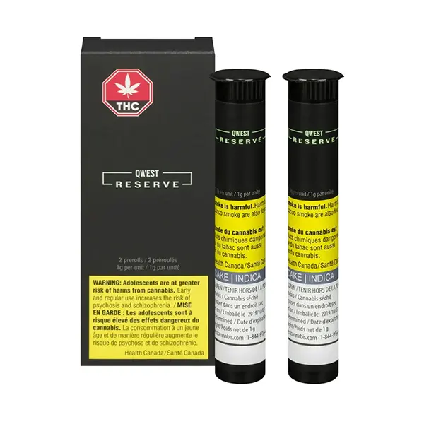 Wedding Cake Pre-Roll (Pre-Rolls) by Qwest Reserve