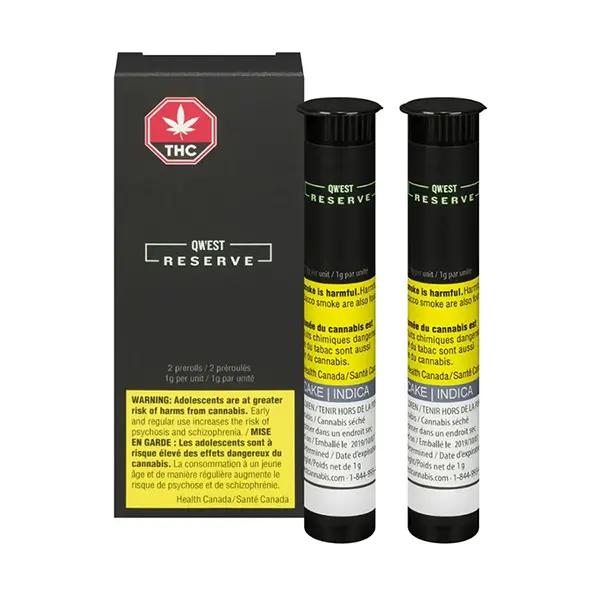 Image for Wedding Cake Pre-Roll, cannabis all products by Qwest Reserve