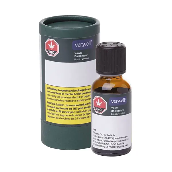 Image for Yawn Drops, cannabis bottled oils by Veryvell