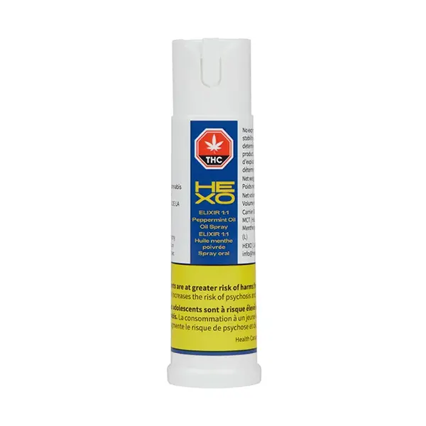 Elixir 1:1 Peppermint Oil Oral Spray (Oral Sprays) by Hexo
