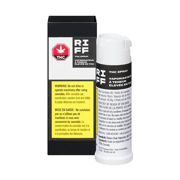 THC Oil Spray (Oral Sprays) by RIFF