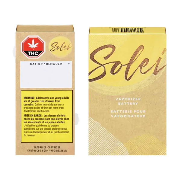 Image for Gather Fruity Splash 510 Thread Starter Kit, cannabis 510 cartridges by Solei