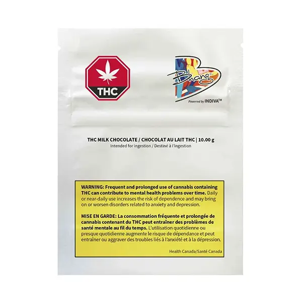 THC Milk Chocolate Bar (Chocolates) by Bhang