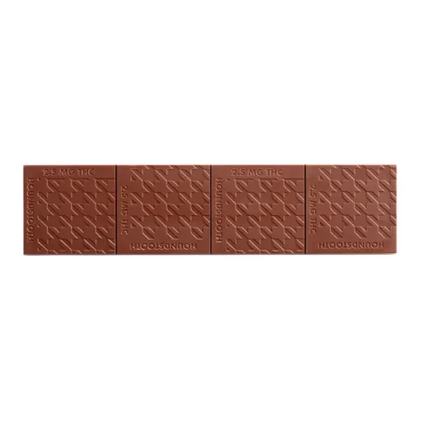 Product image for Houndstooth & Mocha Milk Chocolate Bar, Cannabis Edibles by Tweed