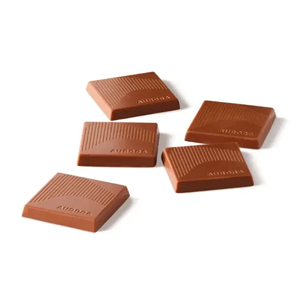 Image for Sea Salt Caramel Milk Chocolate Squares (5pc), cannabis all categories by Aurora Drift