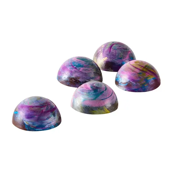 Product image for Chocolate Caramel Half Spheres, Cannabis Edibles by Aurora Drift