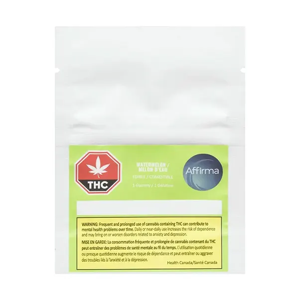 Image for Watermelon Soft Chew, cannabis all categories by Affirma