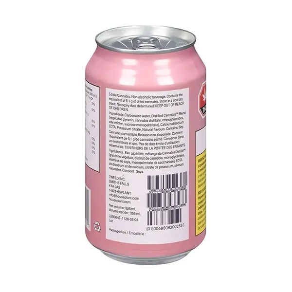 Grapefruit Sparkling Water (Sparkling Water) by Houseplant