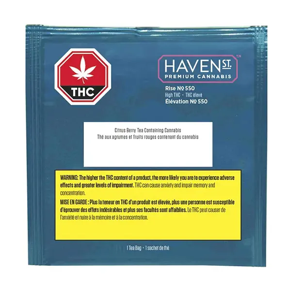 No. 550 Rise Tea (Beverages) by Haven St. Premium Cannabis