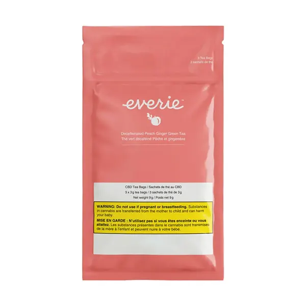 Decaffeinated Peach Ginger Green Tea (Coffees, Teas) by Everie