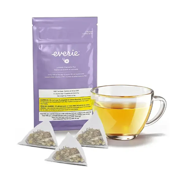 Image for Lavender Chamomile Tea, cannabis beverages by Everie