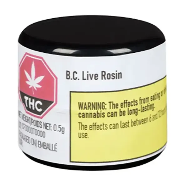 BC Live Rosin (Resin, Rosin) by Canna Farms