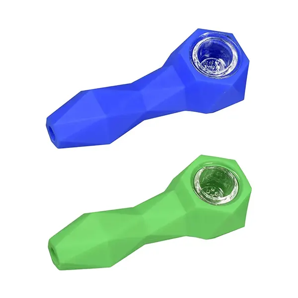 Image for Silicone Diamond Pipe, cannabis all accessories by DabWare