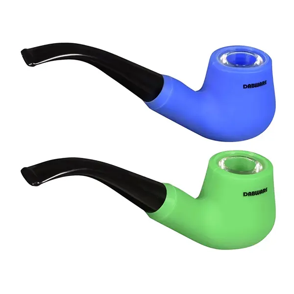 Image for Silicone Sherlock Pipe, cannabis bongs, pipes, rigs by DabWare
