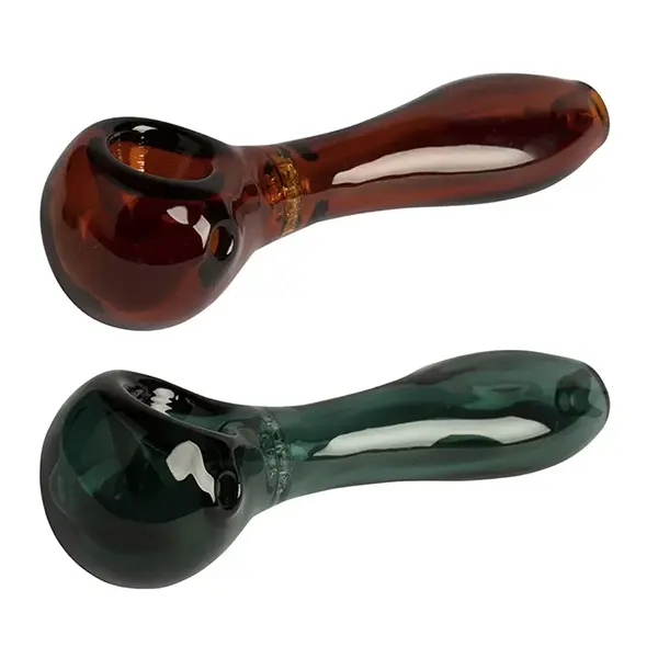 Glass Hand Pipe /w Screen (Bongs, Pipes, Rigs) by Red Eye Glass