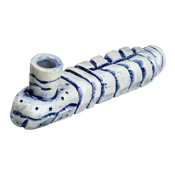 Image for Snowstorm Pipe, cannabis all categories by Smoking Sculptures