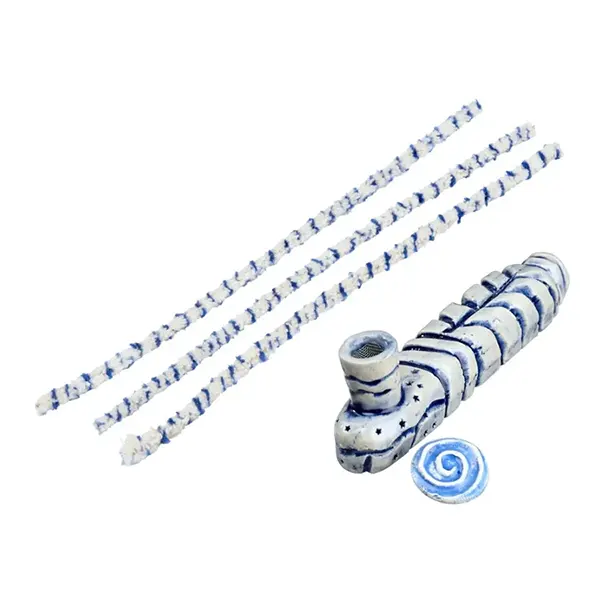 Image for Snowstorm Pipe, cannabis all products by Smoking Sculptures