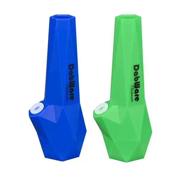 Image for Silicone Diamond Shaped Bong 10", cannabis all products by DabWare