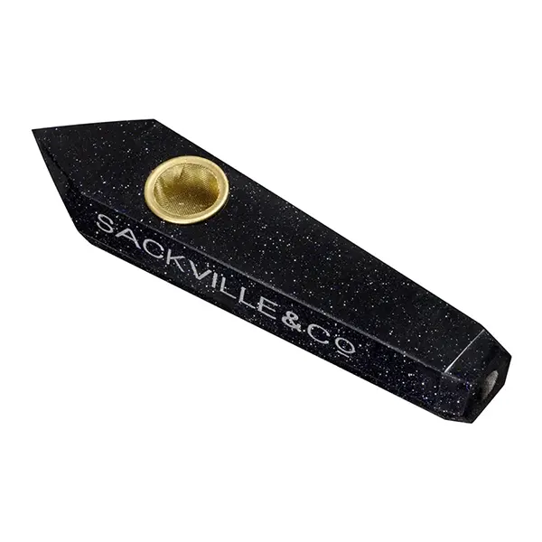 Image for Blue Goldstone Pipe, cannabis all categories by Sackville & Co.