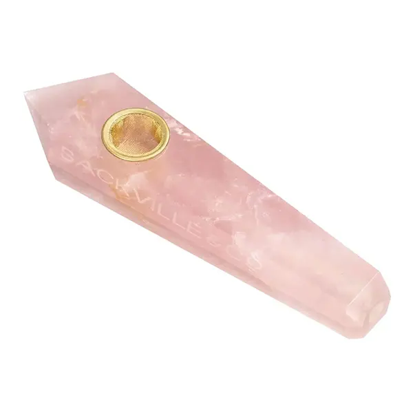 Image for Rose Quartz Pipe, cannabis all products by Sackville & Co.
