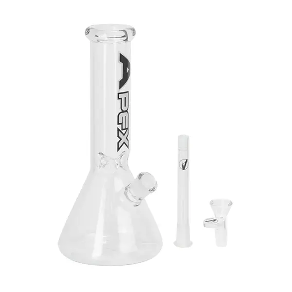 Product image for Glass Bong Full Size Beaker, Cannabis Accessories by Apex