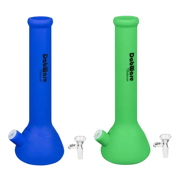 Image for Silicone Beaker Bong (2pc), cannabis all accessories by DabWare