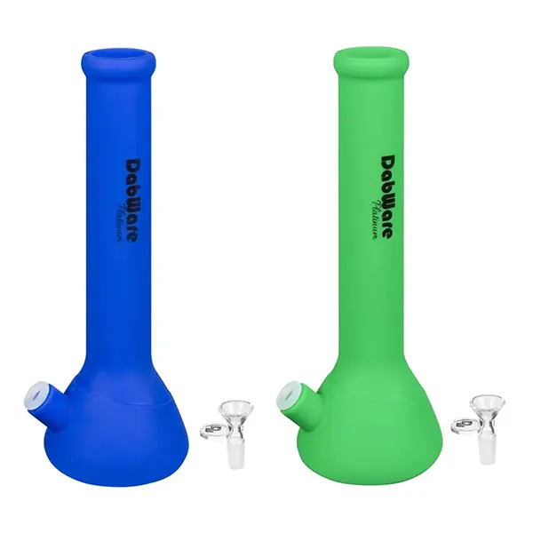 Image for Silicone Beaker Bong 2pc, cannabis all products by DabWare