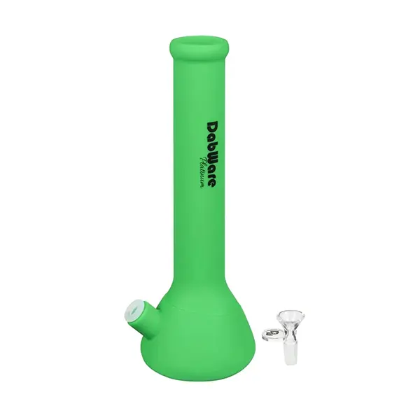 Silicone Beaker Bong 2pc (Bongs, Pipes, Rigs) by DabWare