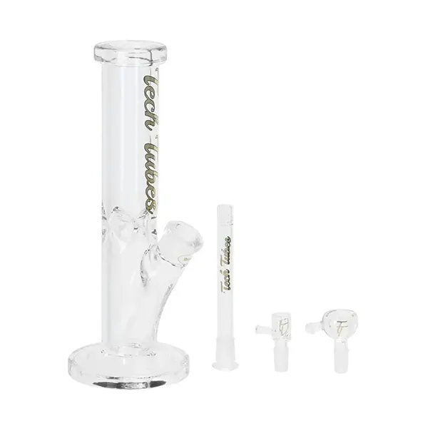 Glass Bong 9mm Straight (Bongs, Pipes, Rigs) by Tech Tubes