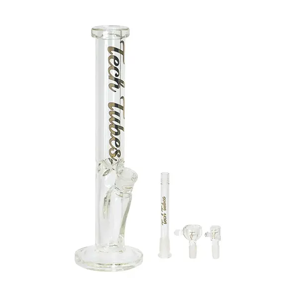 Glass Bong 9mm Straight (Bongs, Pipes, Rigs) by Tech Tubes