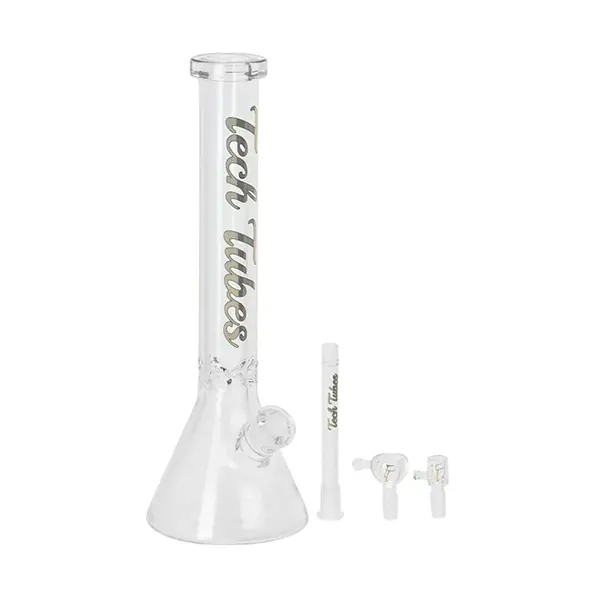 Glass Bong 9mm Beaker (Bongs, Pipes, Rigs) by Tech Tubes
