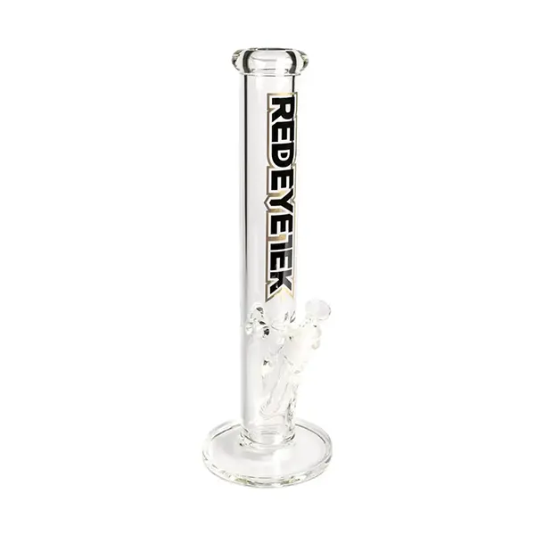 Product image for Thick Glass Water Bong /w Straight Base (15"), Cannabis Accessories by Red Eye Tek