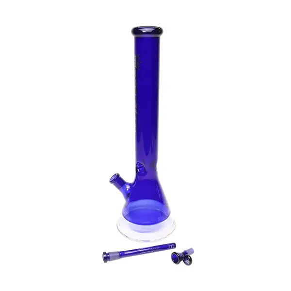 Full Colour Beaker (18") (Bongs, Pipes, Rigs) by Hoss Glass