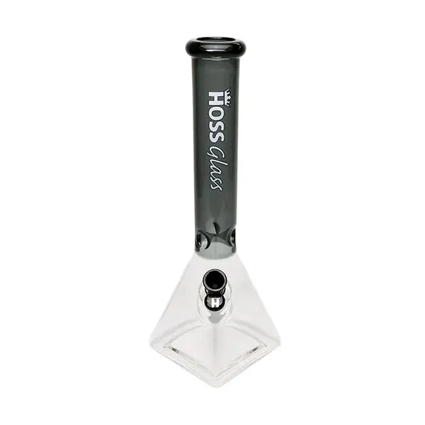 Image for Pyramid Beaker Base /w Colour Top (16"), cannabis bongs, pipes, rigs by Hoss Glass