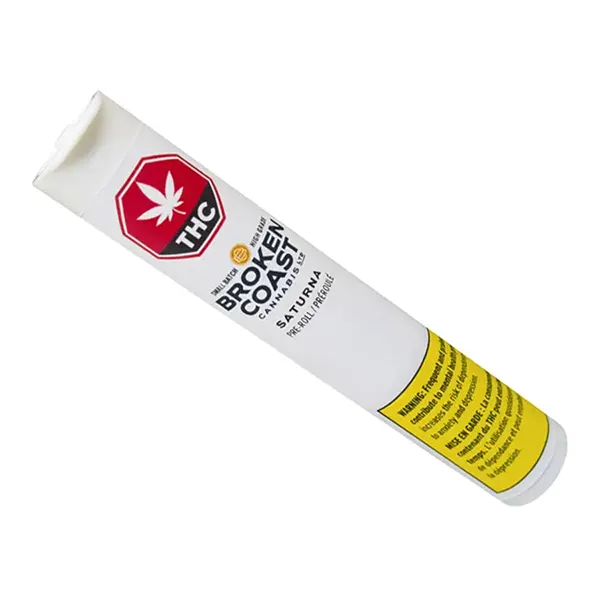 Image for Muskmelon OG Saturna Pre-Roll, cannabis pre-rolls by Broken Coast