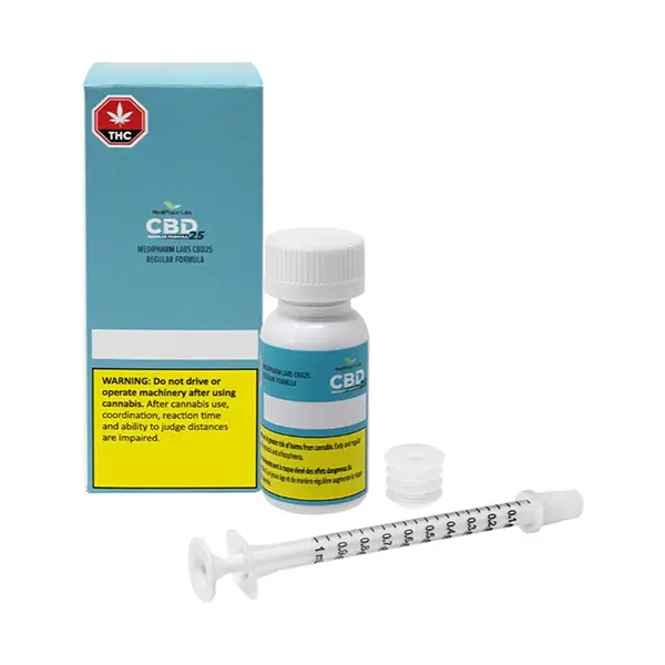 CBD 25 Oil (Bottled Oils) by MediPharm Labs