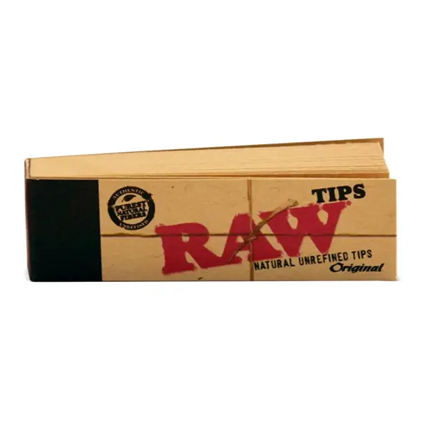 Image for Unbleached Tips, cannabis papers, trays, cones by Raw