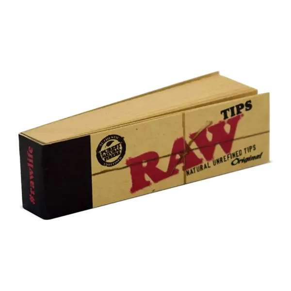 Image for Unbleached Tips, cannabis all accessories by Raw