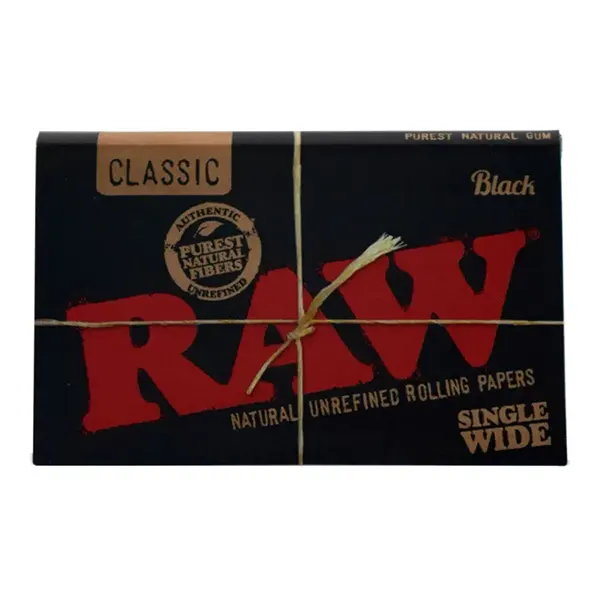 Rolling Papers Single Wide Double Feed (Papers, Trays, Cones) by Raw
