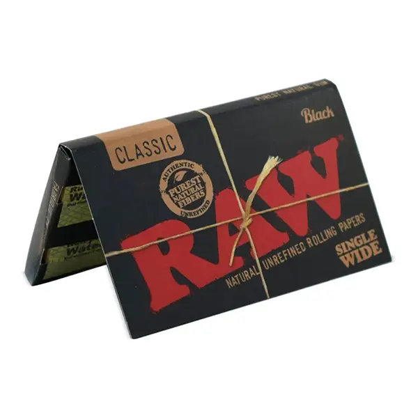 Image for Rolling Papers Single Wide Double Feed, cannabis papers, trays, cones by Raw