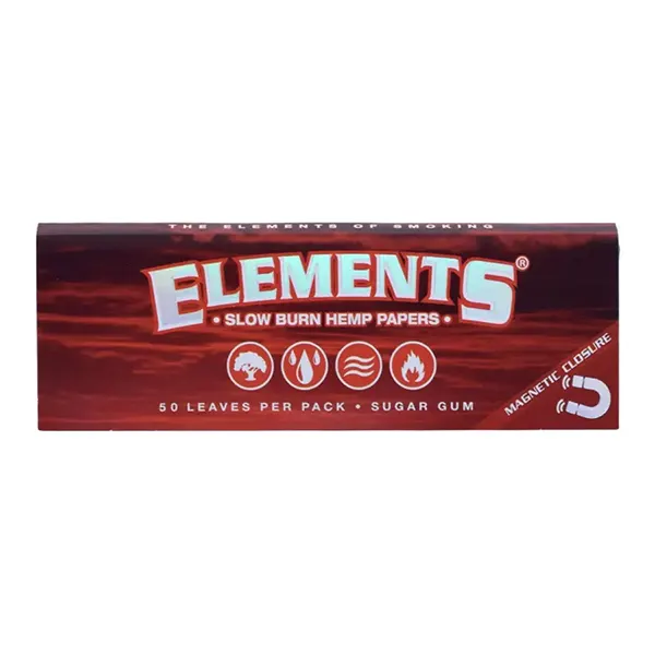 Image for Slow Burn Hemp Papers, cannabis papers, trays, cones by Elements