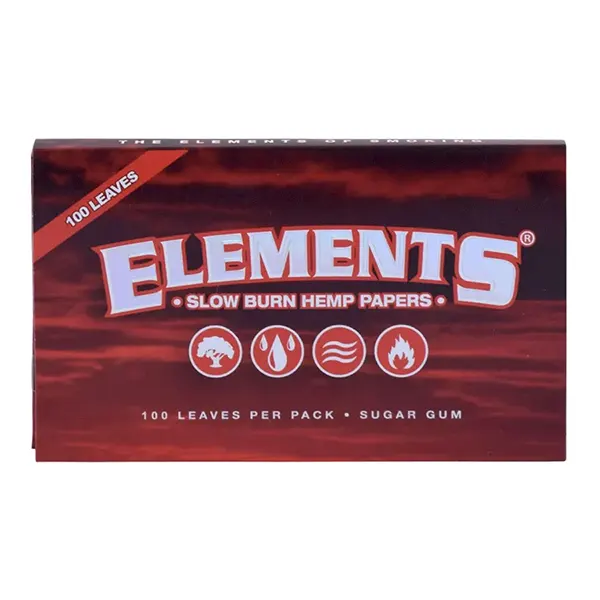 Slow Burn Hemp Papers (Rolling Papers, Cones) by Elements
